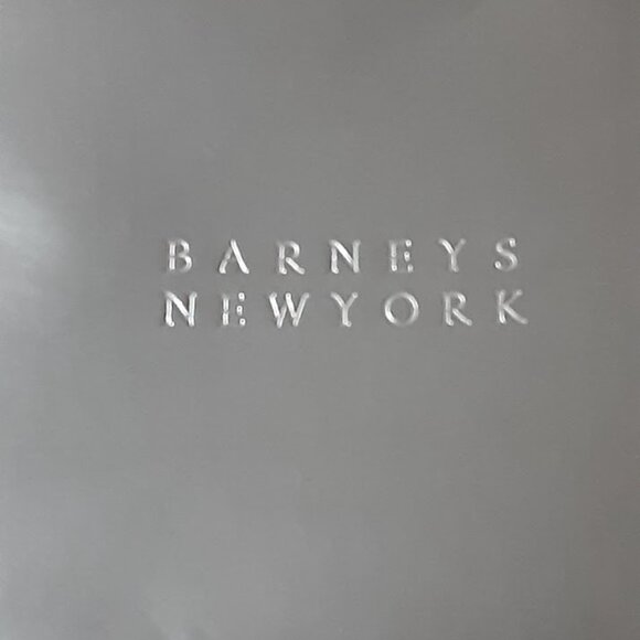 BARNEYS NEW YORK Silver Gift Box 3" x 4" - Picture 3 of 6
